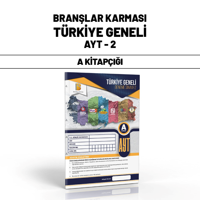 BRANŞLAR KRM YKS AYT TÜRKİYE GENELİ SNV 2-A -24-25